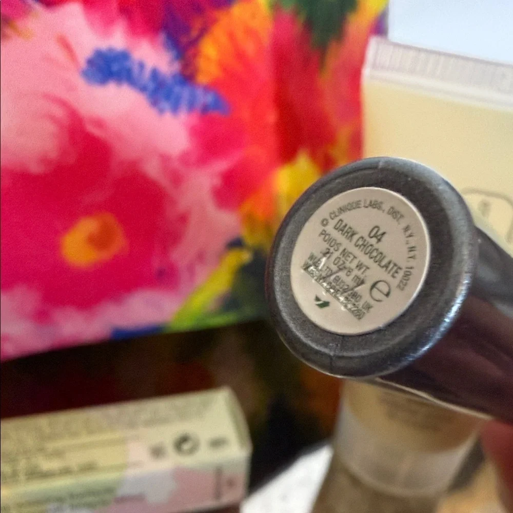 Clinique Jonathan Cohen Floral Cosmetic Bag Mascara Body Butter